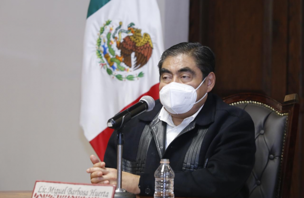 Video desde Puebla: Gobernador Barbosa se pronunció por castigar con severidad a los violadores 