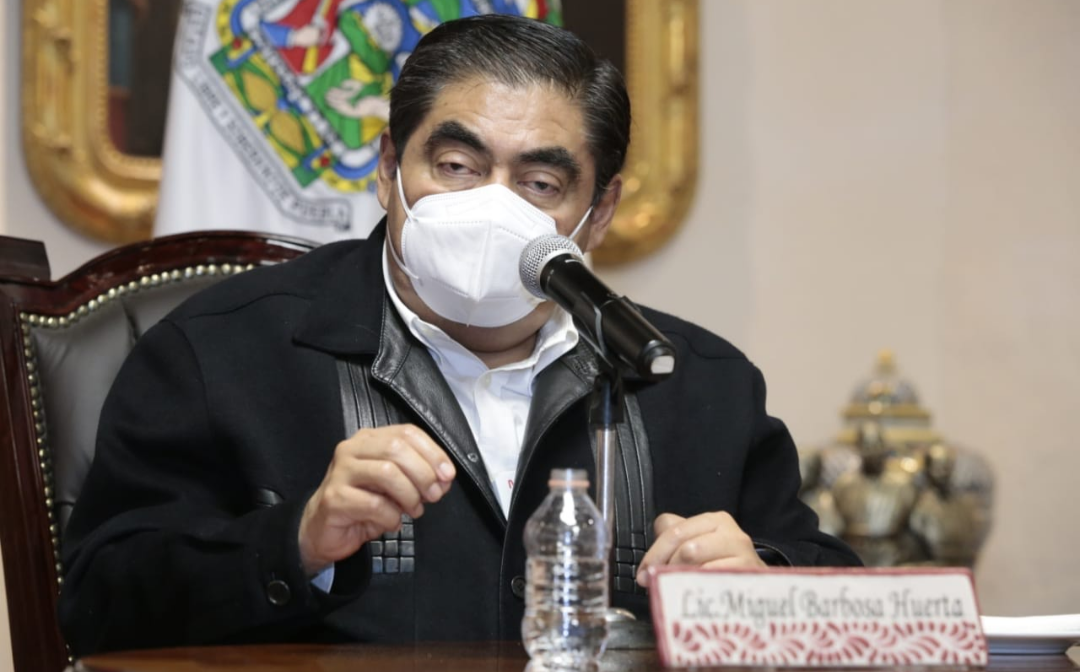 Video desde Puebla: Gobernador Barbosa apoya el plan nacional de vacunación, pero no descarta adquirir dosis