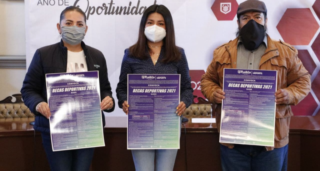 Presenta Ayuntamiento de Puebla convocatoria de Becas Deportivas 2021 