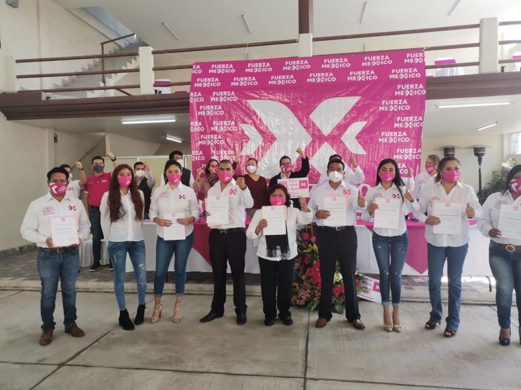 Presidente Estatal de FXM toma protesta a CDM de Huejotzingo