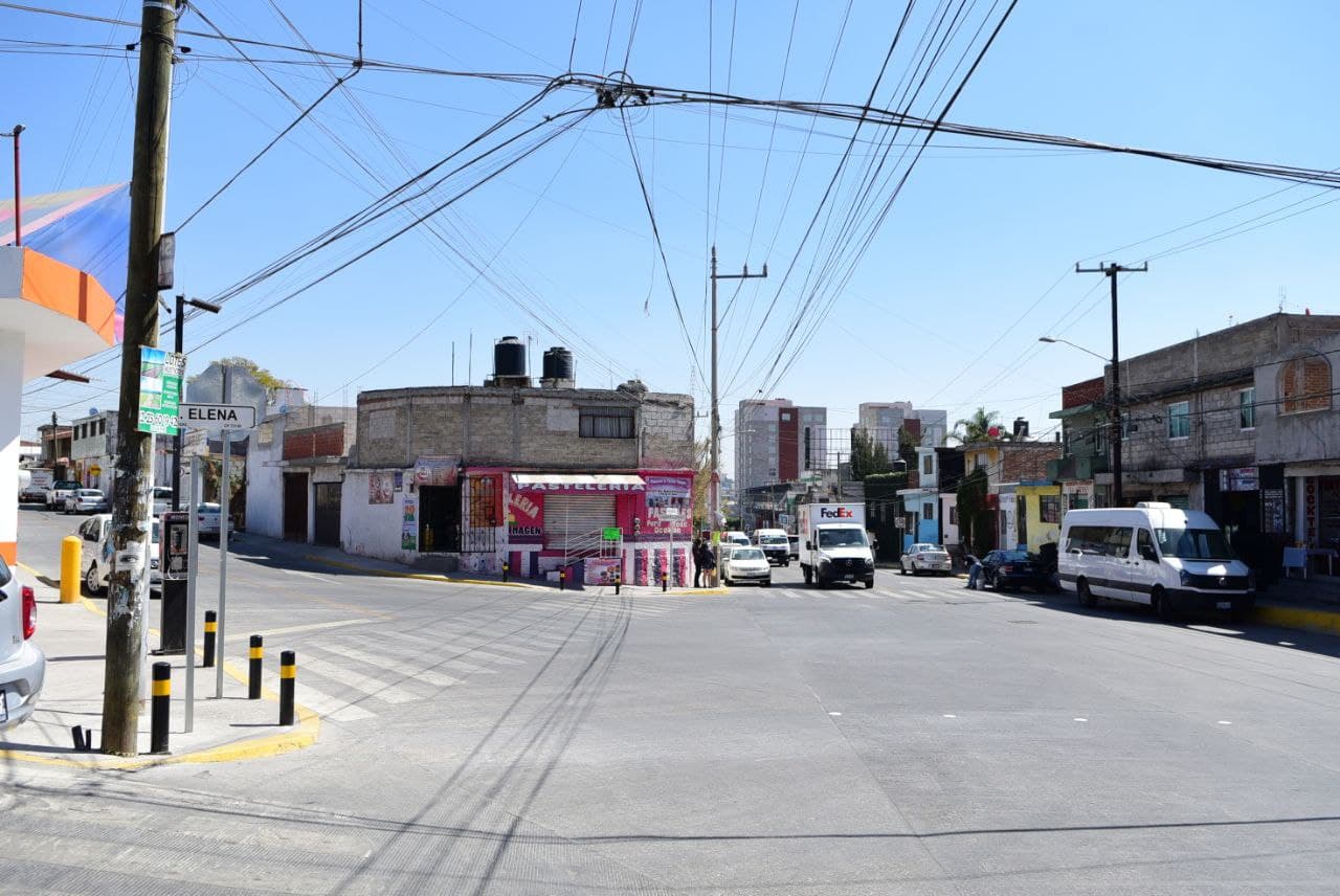 Ayuntamiento de Puebla concluye rehabilitación vial en Ignacio Romero Vargas