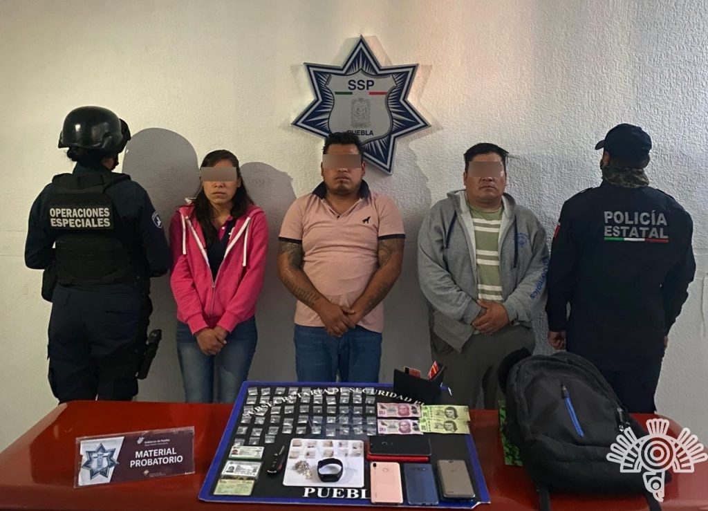 Por robos a negocios y casa habitación, Policía Estatal detiene a “Los Gari”