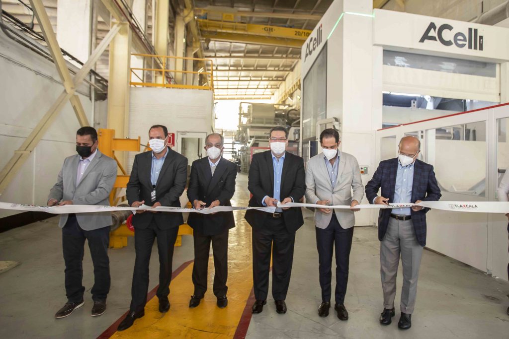 Marco Mena inaugura empresa Blue Tissue; sigue llegando inversión a Tlaxcala
