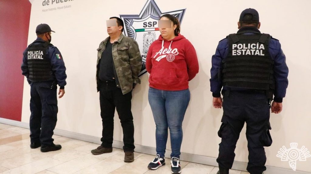 En Atlixco, Policía Estatal atrapó a presuntos asaltantes