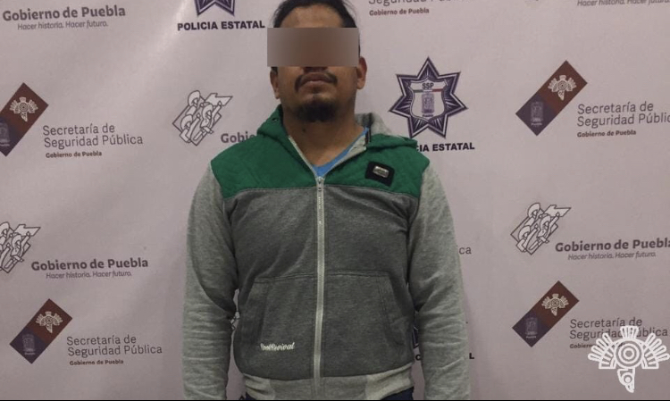 Policía Estatal captura a presunto integrante de “Las Bigotonas” en Tehuacán