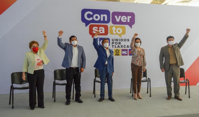 Presenta coalición “Unidos por Tlaxcala” programa de conversatorios