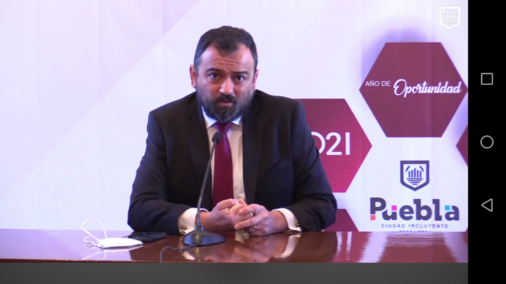 Video desde Puebla: Que se le devuelva al ayuntamiento el manejo del agua, pidió René Sánchez