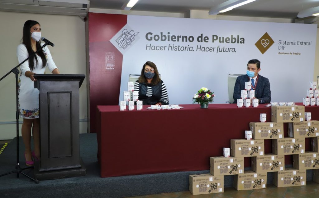 Entrega SEDIF alimentos al HNP en beneficio de familiares de pacientes