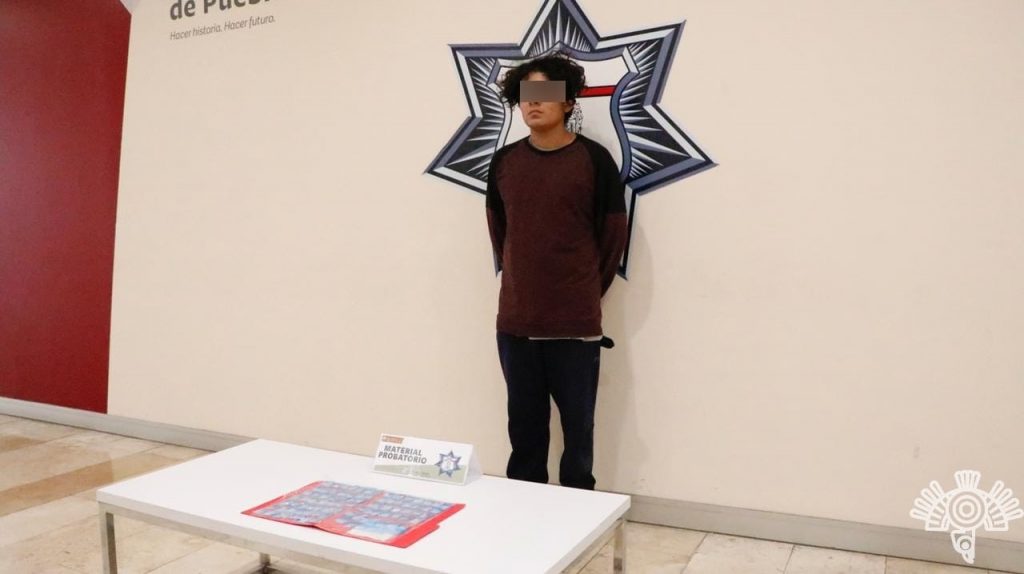 En posesión de 90 dosis de droga, detiene Policía Estatal a presunto narcomenudista