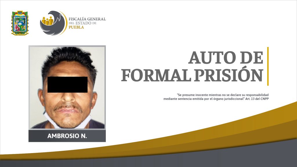 Auto de formal prisión por lesiones a su pareja sentimental