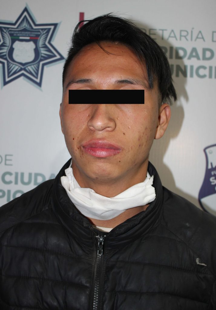 Desarticularon UTR y grupo Rocas de la policía municipal de Puebla a banda presuntamente dedicada al robo de autopartes.