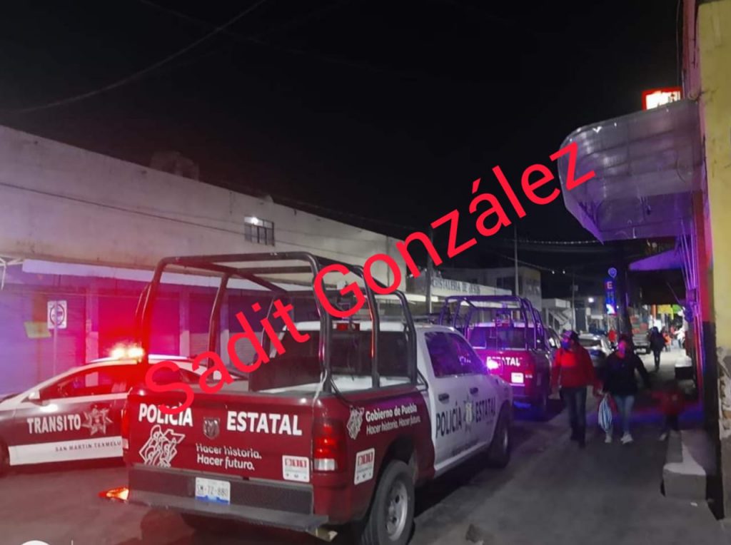 San Martín Texmelucan es tierra de nadie; ejecutan a varón dentro de un mercado