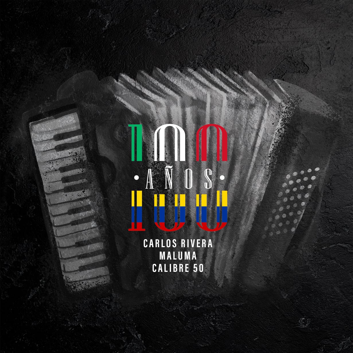 Carlos Rivera, Maluma y Calibre 50 lanzan nueva versión de “100 años”