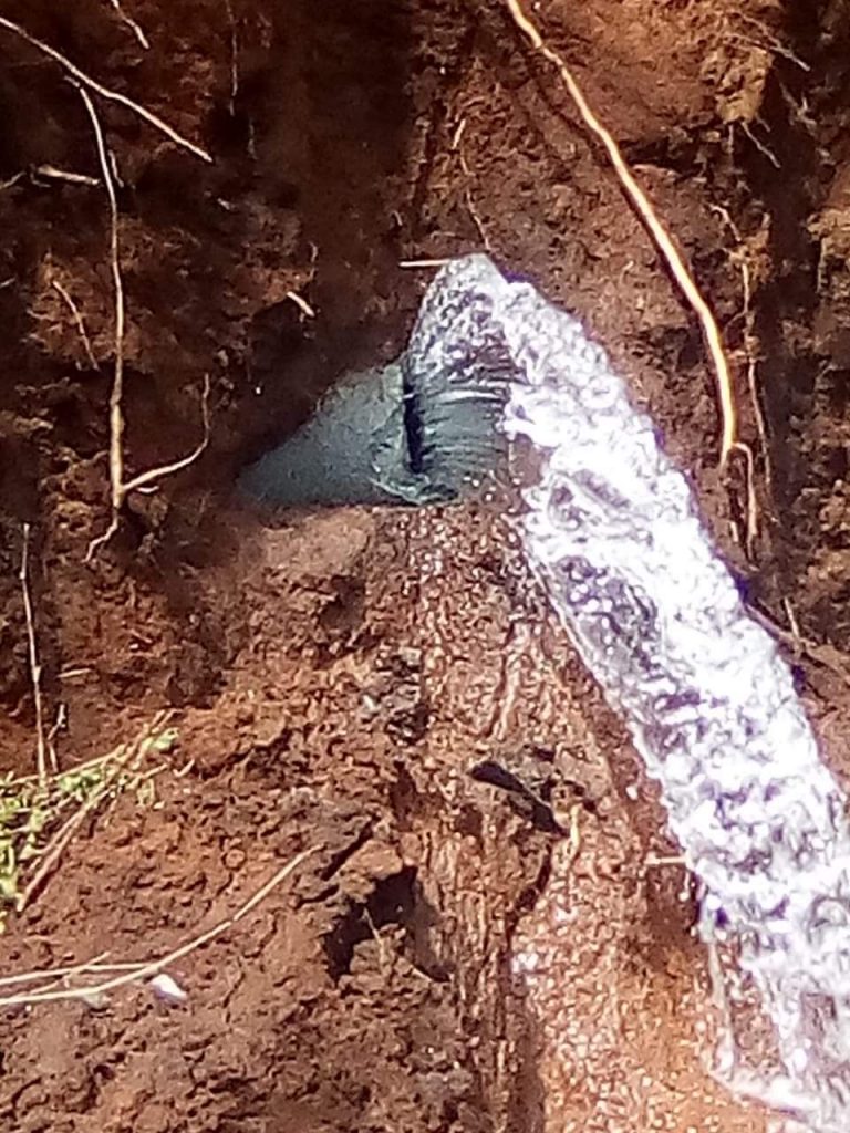 Familias de Huauchinango se quedarán sin agua por rotura de tubería