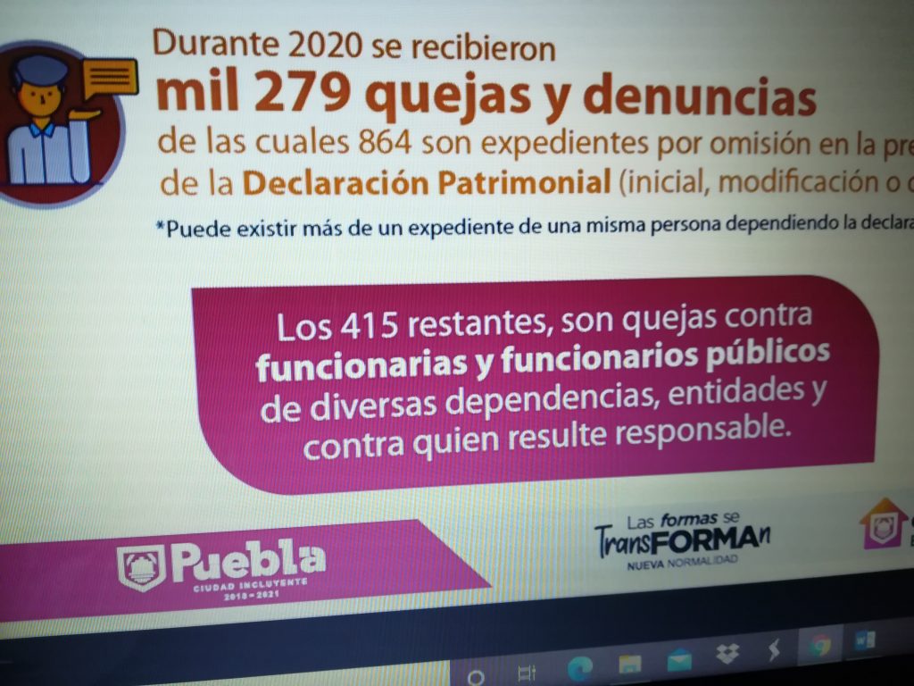 Ayuntamiento recibe mil 279 quejas y denuncias: Sánchez Carmona
