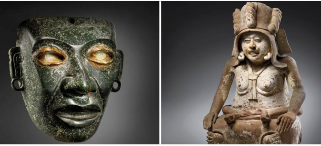 México reclama más de 30 piezas prehispánicas que serán subastadas en Francia