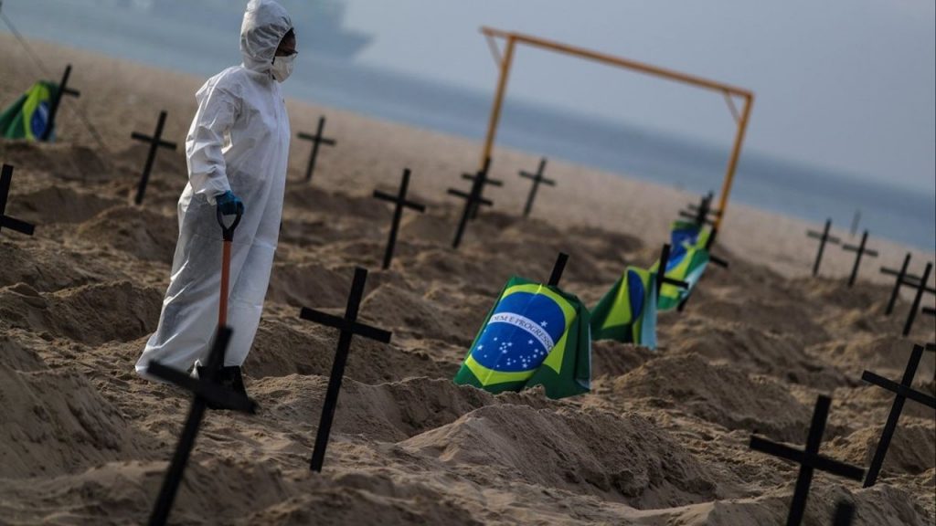 Brasil acumula más de 10 millones de casos de COVID-19