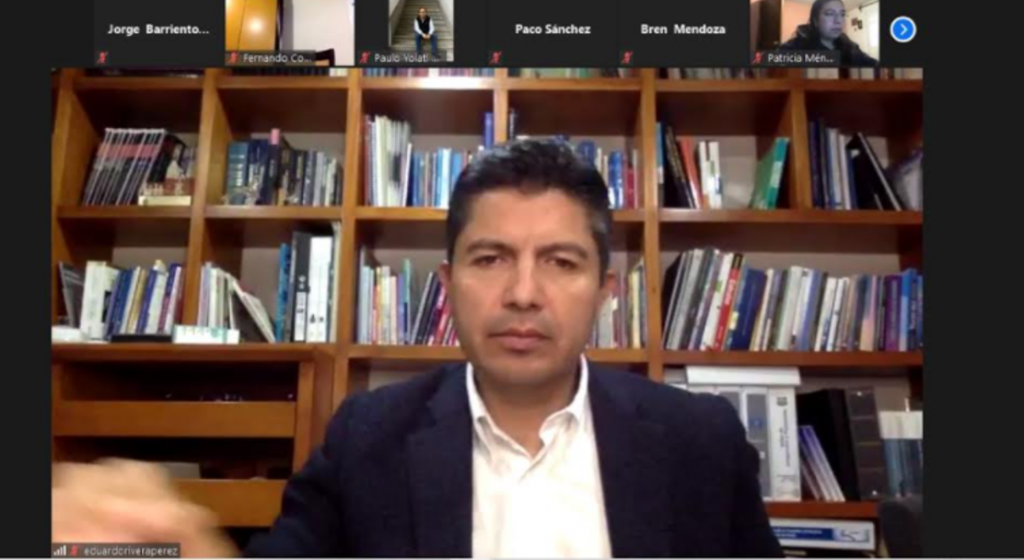 Eduardo Rivera hace un llamado a la unidad