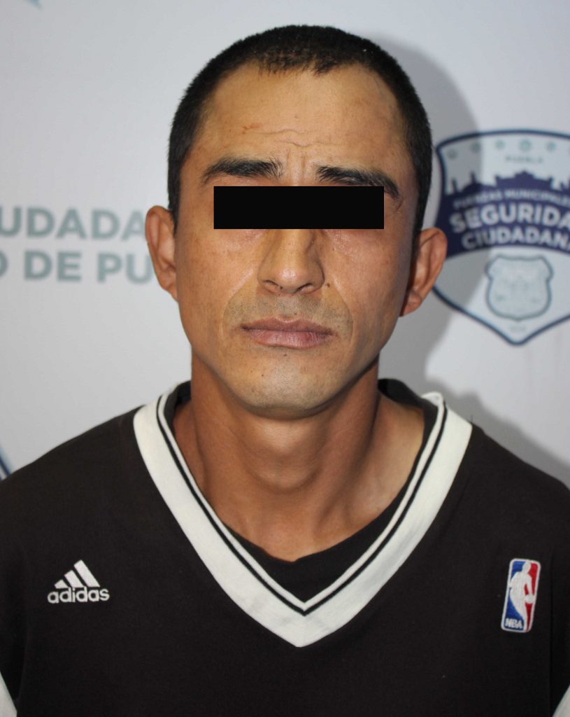 Detuvo Policía Municipal de Puebla a tres probables integrantes de la banda delictiva “Hemafia y/o los pelones”