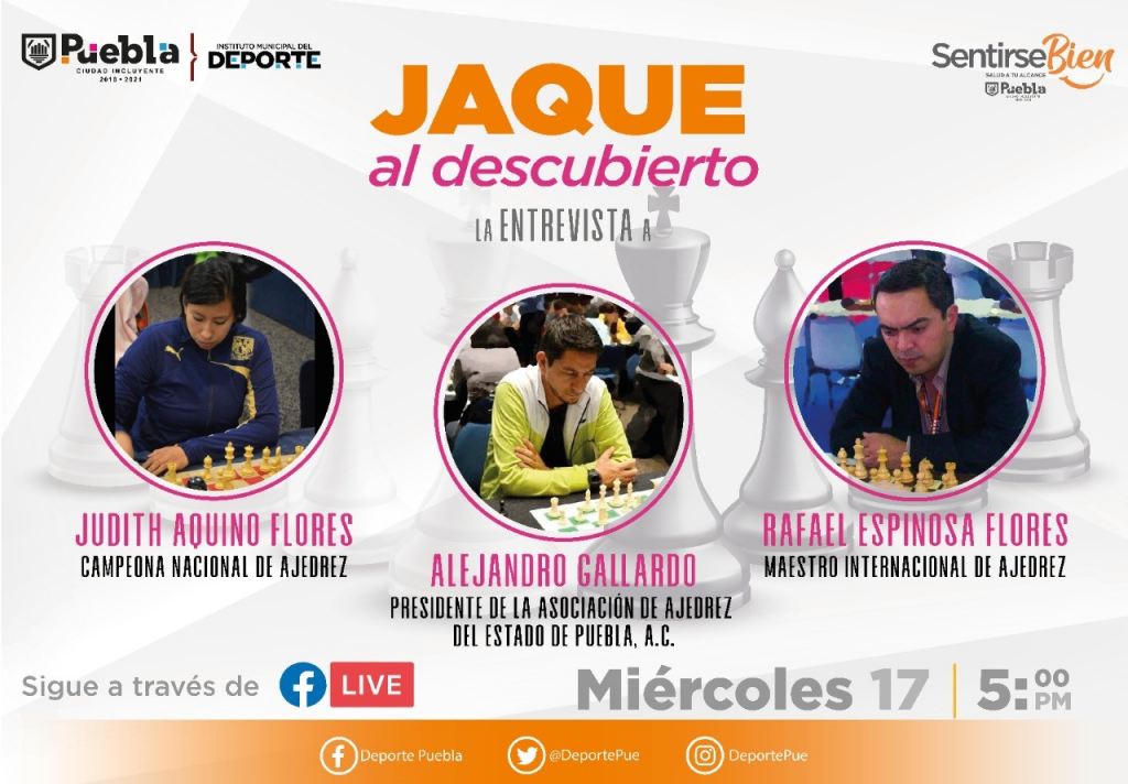 Ajedrecistas compartirán sus experiencias dentro y fuera de los límites del tablero