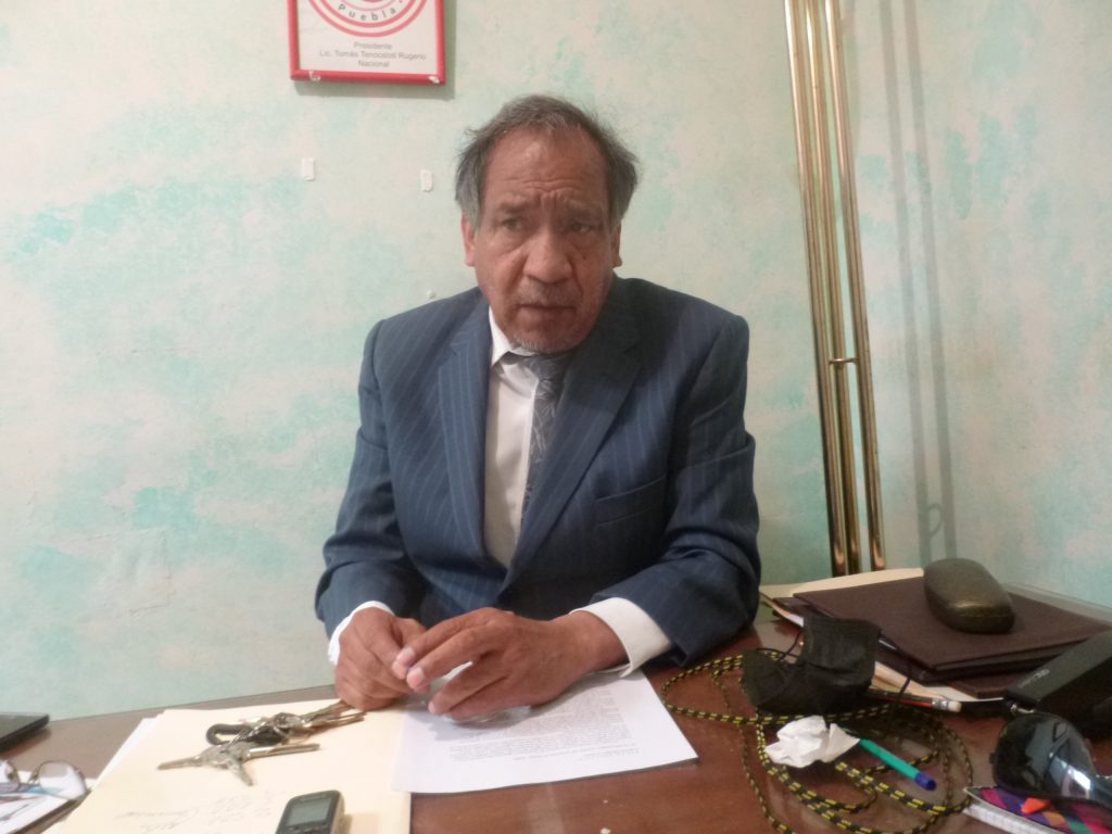 Tomás Tenocelotl Rugerio se registró por Morena como aspirante a la presidencia municipal de Puebla