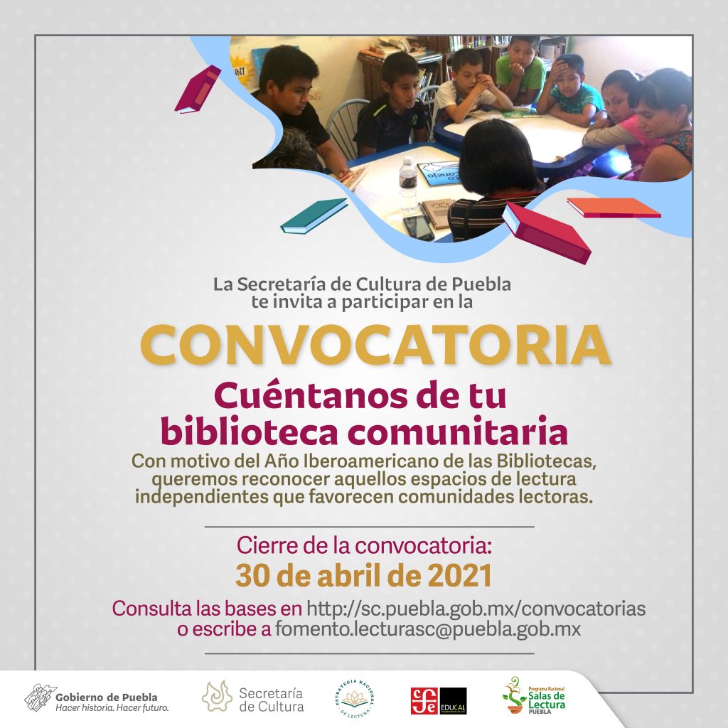 Reconoce Cultura a los espacios de lectura independientes