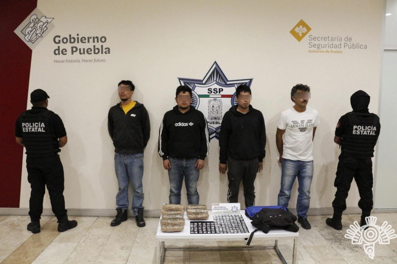 Captura Policía Estatal a cuatro presuntos distribuidores de “El Chupón