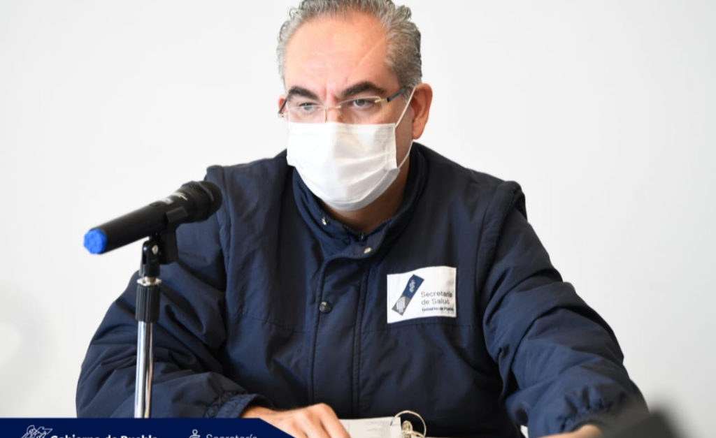 Video desde Puebla: Hay mil 85 hospitalizados por coronavirus en el estado; 151 graves, alertó el titular de Salud.