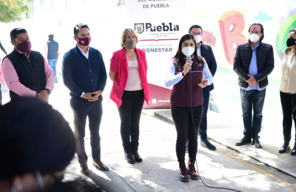 Dignifica Ayuntamiento de Puebla aulas escolares en San Sebastián de Aparicio