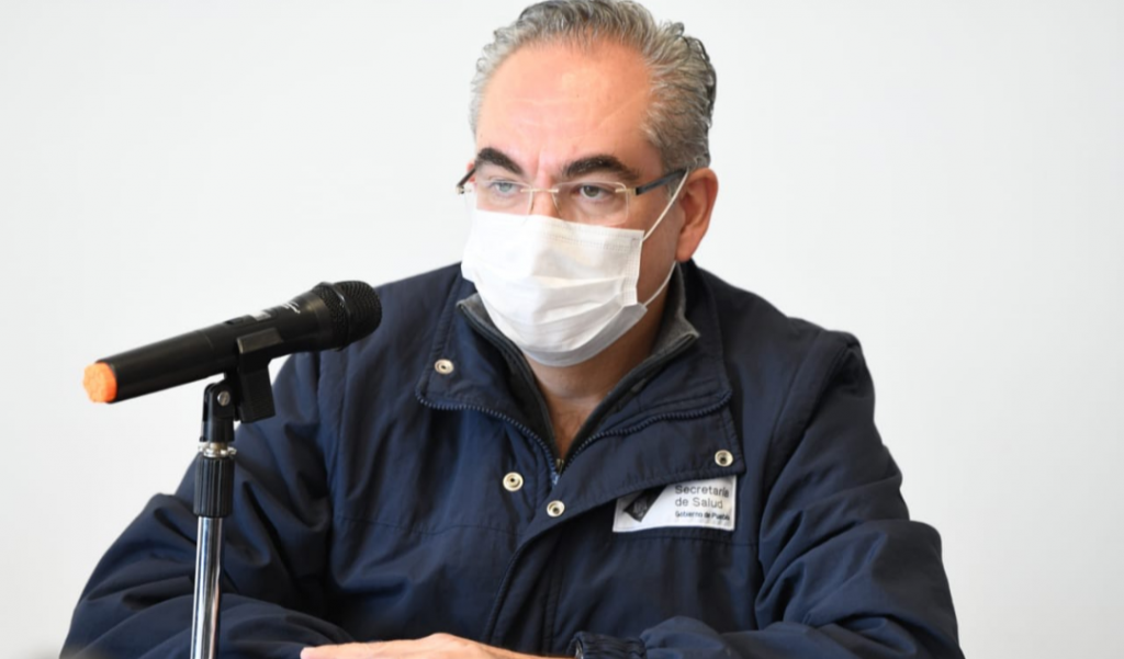 Video desde Puebla: Mueren en un día 28 poblanos más por coronavirus y se contagian 177, advirtió Martínez García