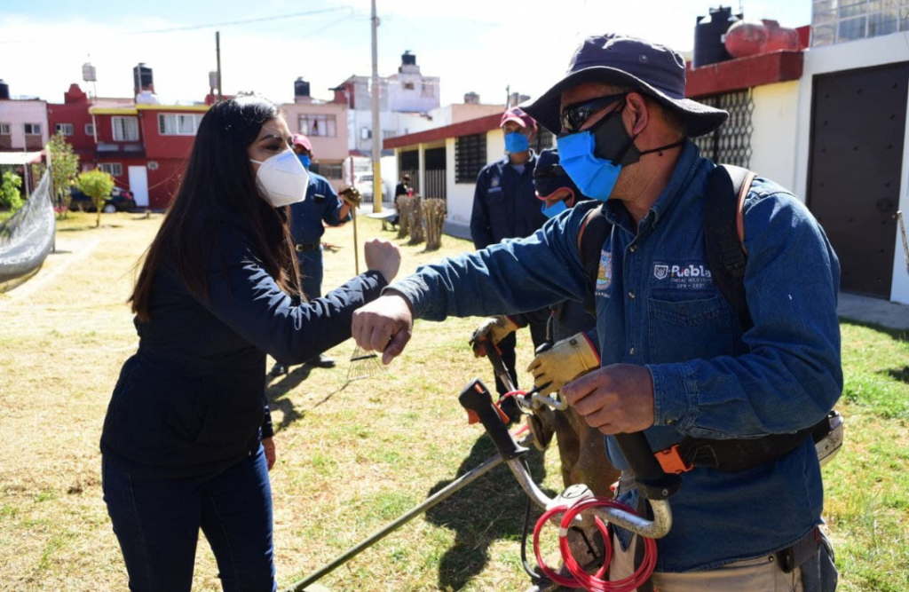 Ayuntamiento de Puebla inicia Jornadas de Servicios Públicos en colonia San Manuel 