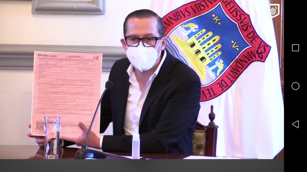 Tesorero municipal de Puebla presenta el programa “Haz Click y ya y Código QR”