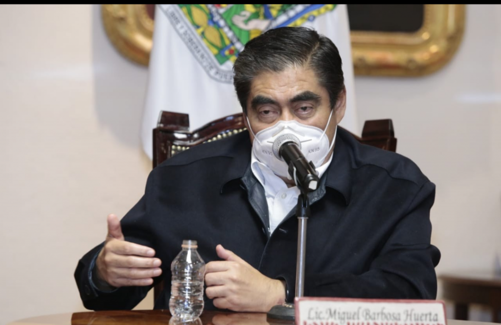 Video desde Puebla: Gobernador Barbosa asegura que no gozará de ningún privilegio para recibir la vacuna contra el coronavirus  