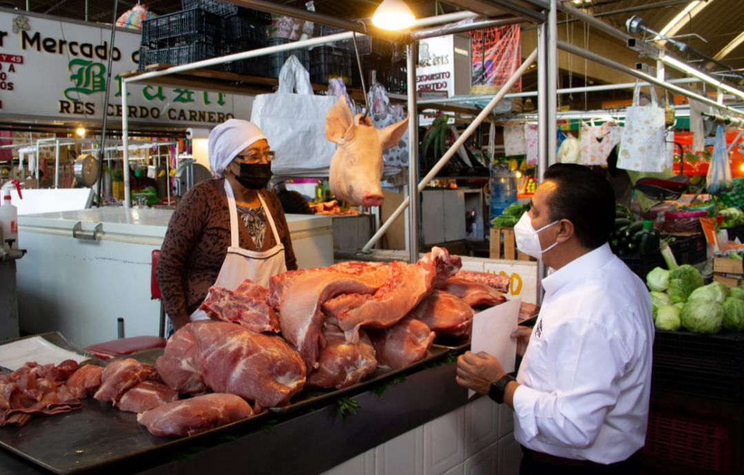 En una semana, Industrial de Abastos Puebla colocó 74 certificados de venta de carne saludable 