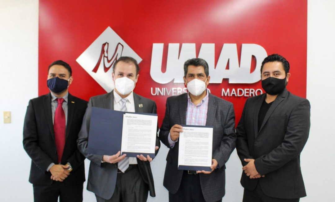 Firma IMACP convenio con Universidad Madero para programas de colaboración juvenil 
