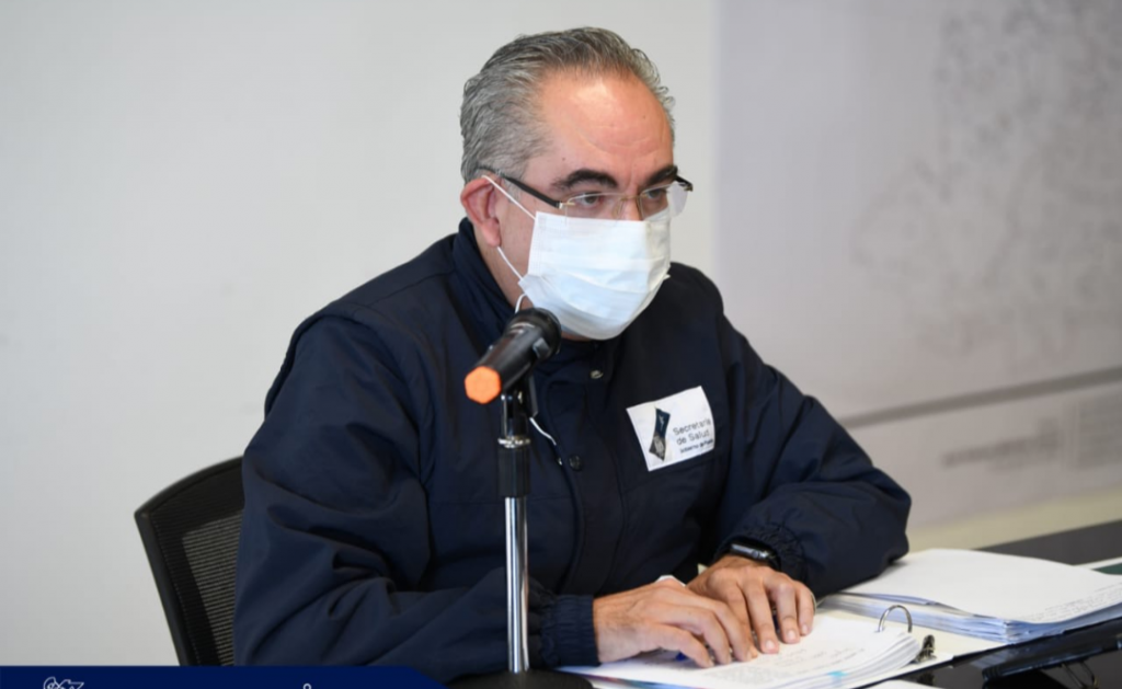 Video desde Puebla: Sigue al alza el número de fallecidos por covid en el estado; suman 30 en 24 horas, advirtió el secretario de Salud