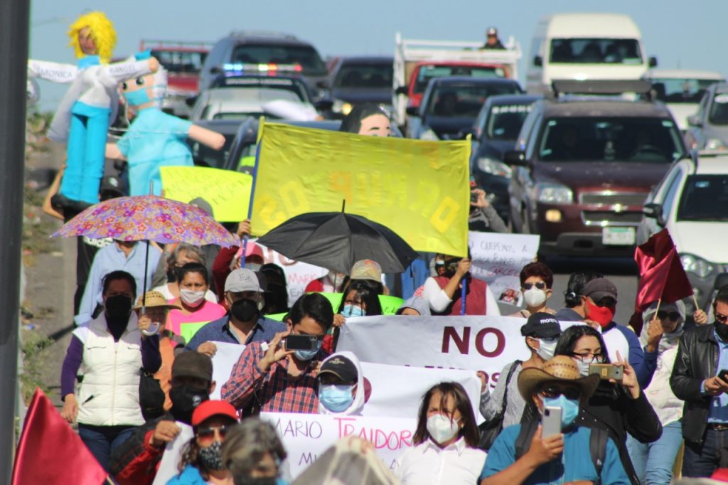 Crece rechazó a imposición en SLP, se suman organismos sociales y amas de casa a marcha por la paz, la unidad, la legalidad y la dignidad