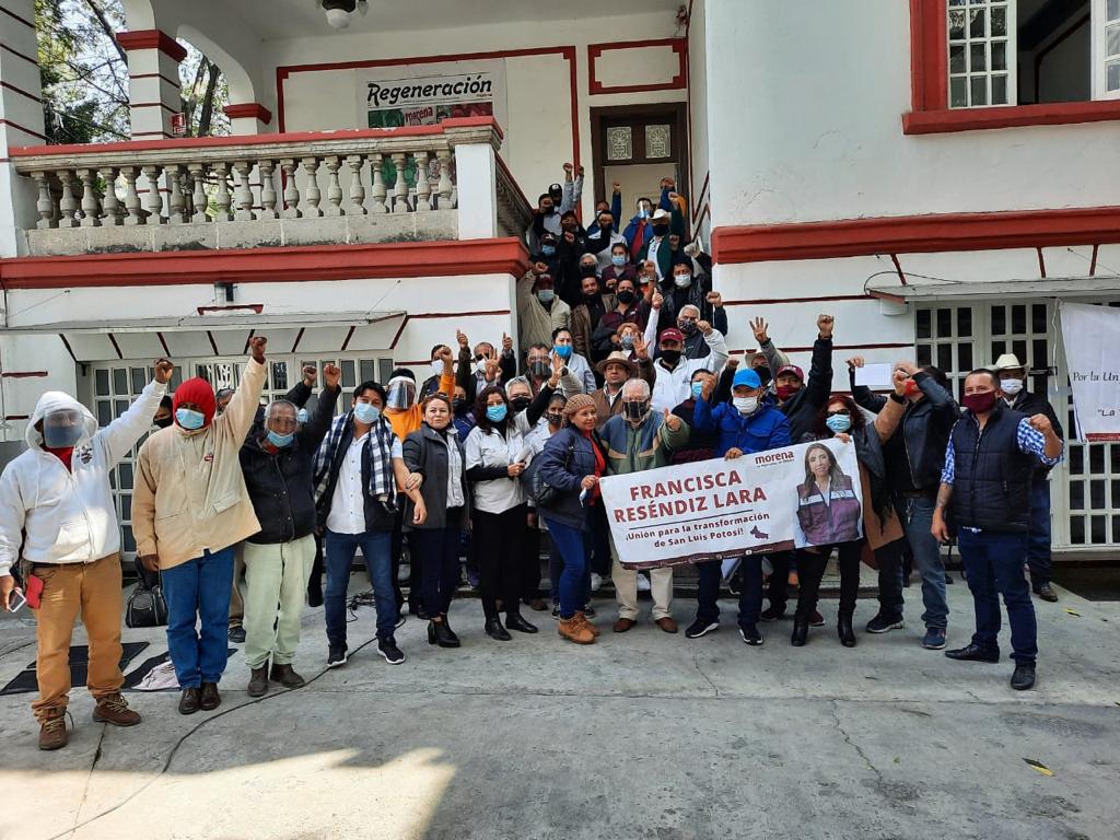 “La mafia del poder” del gobernador Juan Manuel Carreras López, quiere imponer candidata de Morena a la gubernatura, denuncia Francisca Reséndiz Lara