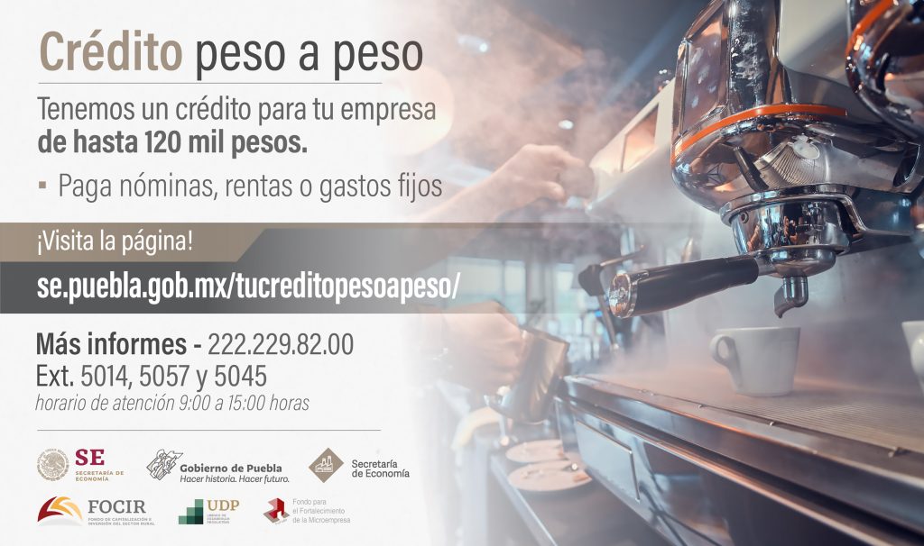 Habilita Economía plataforma “Tu crédito Peso a Peso”