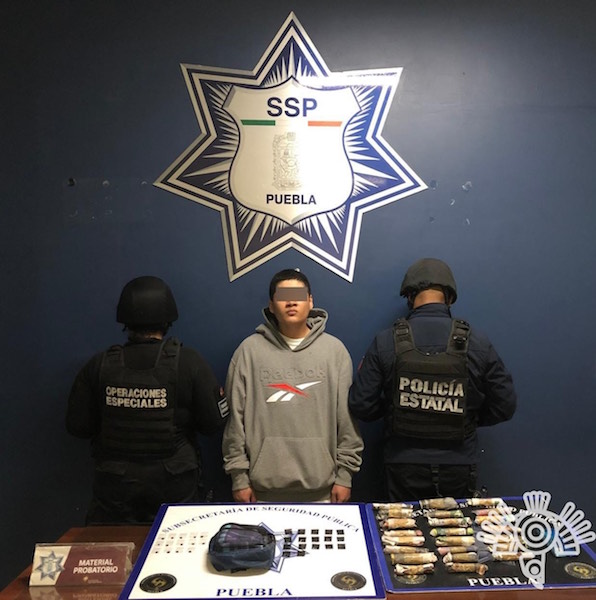 Captura Policía Estatal a presunto vendedor de droga de “Los Angelinos 13”