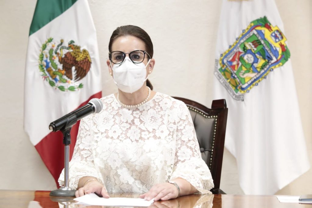 Video desde Puebla: Gobierno de Puebla presentará denuncias contra mujeres que causaron daños en la marcha del 8M, advirtió Ana Lucía Hill