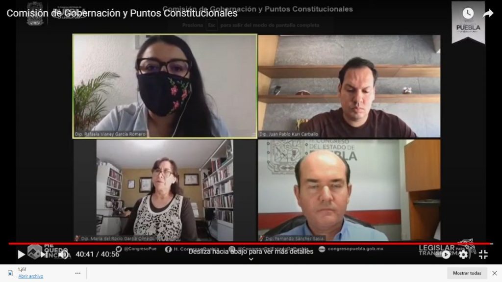 Diputados panistas-morenovallistas impiden aprobar la renuncia de Jorge Cruz Bermúdez, “El Vaselinas”, al TSJ