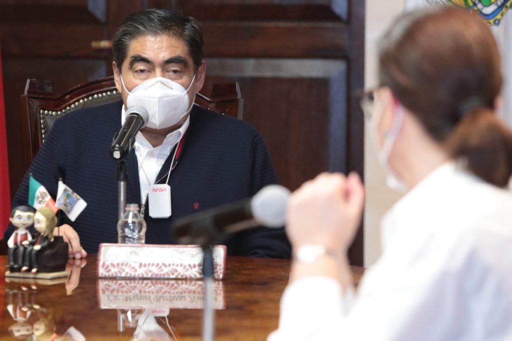 El transporte público en Puebla dejará de ser una mafia,vamos a transformarlo: Miguel Barbosa Huerta.