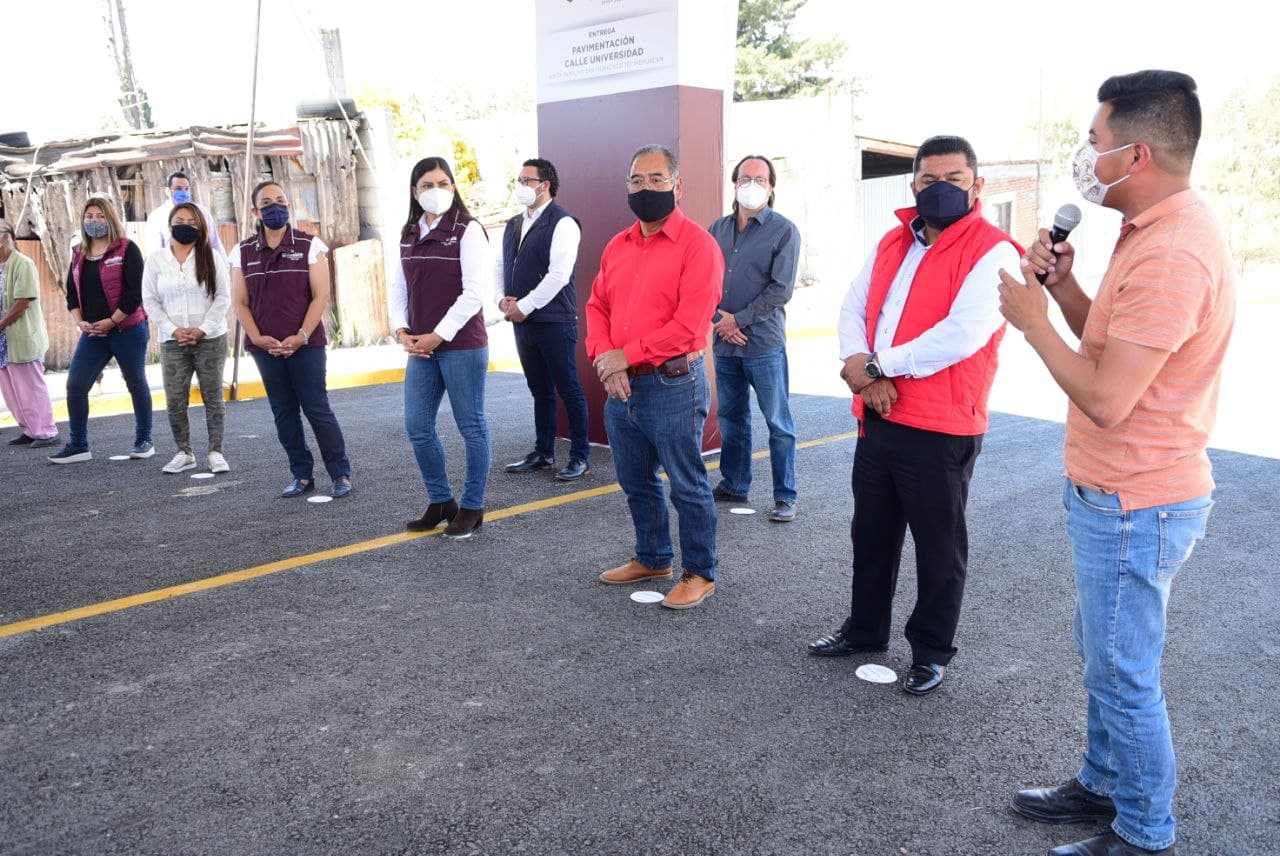 Ayuntamiento de Puebla invierte más de 10 millones de pesos en obras de justicia social al sur de la capital