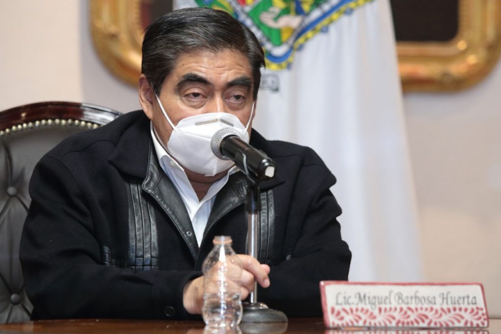 Se denunciará cualquier vínculo de la delincuencia con partidos políticos, advirtió Miguel Barbosa