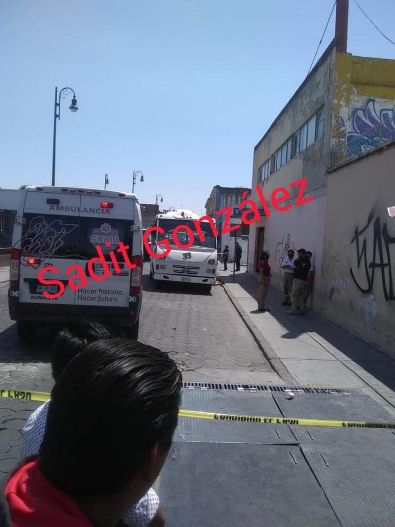 Atropellan y matan a una mujer en el centro de Puebla
