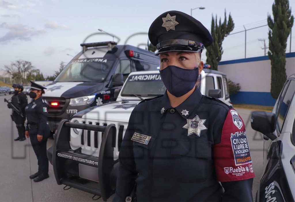 Policía municipal de Puebla evitó un feminicidio y detuvo a 87 personas en los primeros días del mes