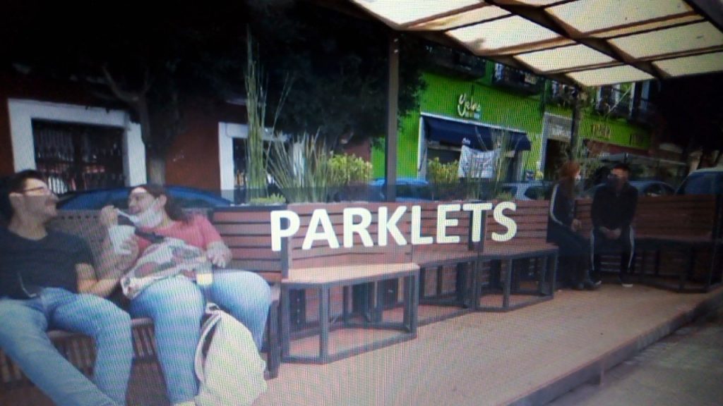 Parklets se replicarán este año: Claudia Rubio