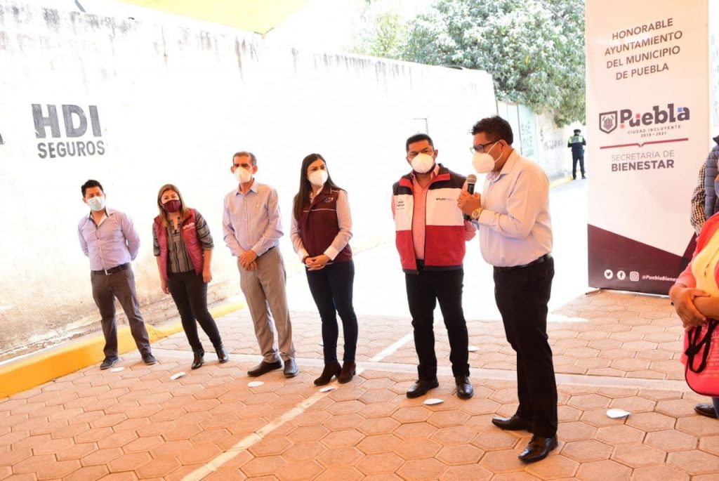 Ayuntamiento de Puebla mejora calles en San Jerónimo Caleras con Presupuesto Participativo