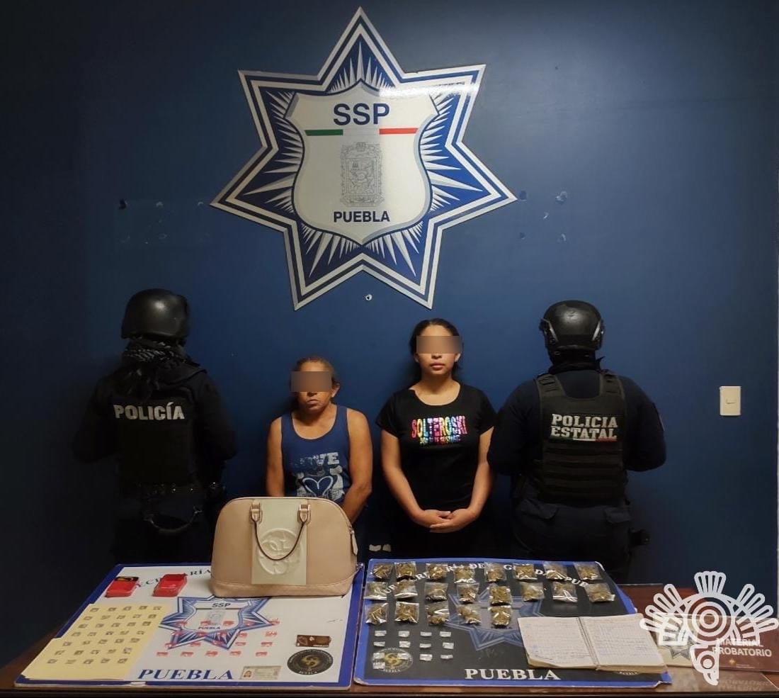 Detiene Policía Estatal a presuntas distribuidoras de droga de “El Pelón del Sur”